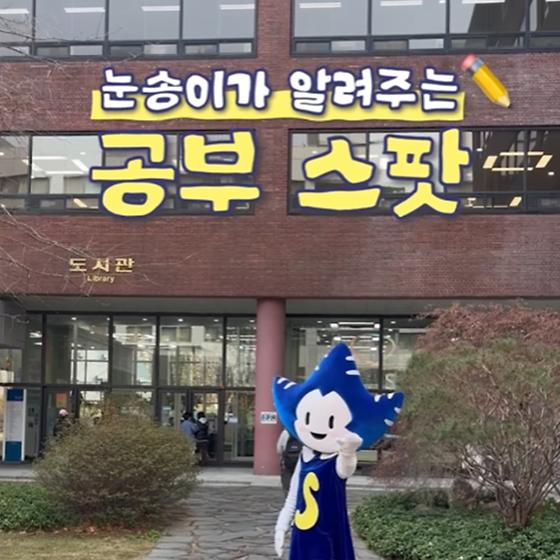 눈송이가 알려주는 숙대 공부 스팟!📚