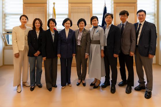 권영희 서울시약사회장 접견