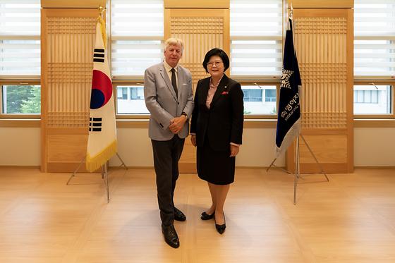 벨기에 외교부 감사관 접견