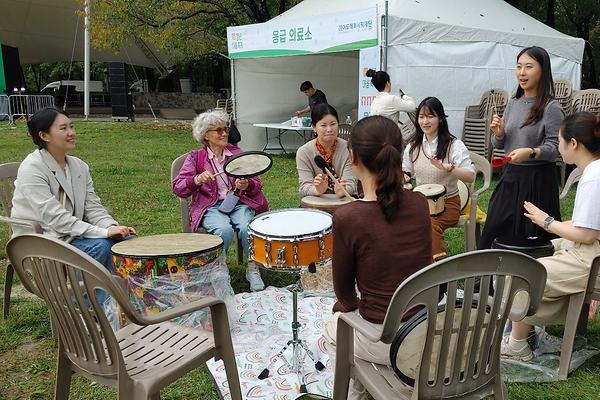 음악치료대학원, 'Look at ME 청년마음축제'서 음악치료 부스 운영